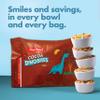 Malt-O-Meal Cocoa Dyno Bites Gluten Free Breakfast Cereal, Crispy Rice Puff Cereal, Large Cereal for Family, 6 oz Resealable Cereal Bag view 2