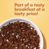 Malt-O-Meal Cocoa Dyno Bites Gluten Free Breakfast Cereal, Crispy Rice Puff Cereal, Large Cereal for Family, 6 oz Resealable Cereal Bag view 3