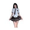 cxbyjyg Sexy underwear sexy student cosplay costume seductive jk short skirt dead reservoir water passion suit White view 1