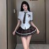 cxbyjyg Sexy underwear sexy student cosplay costume seductive jk short skirt dead reservoir water passion suit White view 3