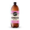 Remedy Kombucha Tea - Raspberry Lemonade - Sparkling Live Cultured, Naturally Sugar Free Soft Drink - Probiotic for Gut Health - 1 x 1L Bottle view 1