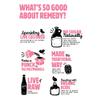 Remedy Kombucha Tea - Raspberry Lemonade - Sparkling Live Cultured, Naturally Sugar Free Soft Drink - Probiotic for Gut Health - 1 x 1L Bottle view 4
