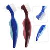 Beavorty 8pcs Denture Brush Denture Cleaning Brush Double Sided Toothbrush for Braces view 4