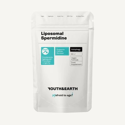 Youth & Earth Liposomal Spermidine | 60 Capsules of Spermidine Supplements for Hair Growth, Autophagy & Nail Growth