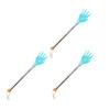 COLLBATH 3pcs Extendable Back Scratchers Telescopic Head Scratchers Foot Massagers for Back Itching Relief and Scalp Massage Tools for Home and Travel Use view 1