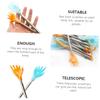 COLLBATH 3pcs Extendable Back Scratchers Telescopic Head Scratchers Foot Massagers for Back Itching Relief and Scalp Massage Tools for Home and Travel Use view 2