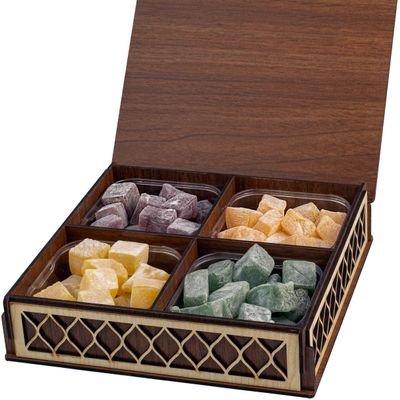 Eastanbul Turkish Delight, Turkish Delights Candy Assorted Flavor, 1000g