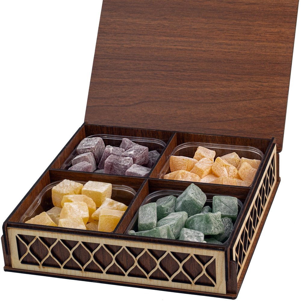 Eastanbul Turkish Delight, Turkish Delights Candy Assorted Flavor, 1000g