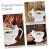FRCOLOR Silicone Suction Bowl 2pcs Non-Slip Dining Aid for Seniors and Disabled People Adaptive Eating Bowl with Spill-Proof Base for Easy Feeding view 3