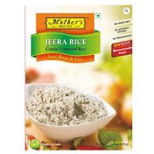 Mother's Recipe Jeera Rice, 280gm x 5 | Premium Basmati Rice With Cumin | Ready to Eat | Authentic Indian Recipe | Convenient & Quick Meal