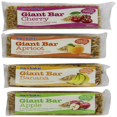 DhaMa Baker Giant Bars Fruits 20x90g(8) MAS