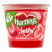 DhaHartleys RTE Jelly Pot Strawberry 12x125g MAS