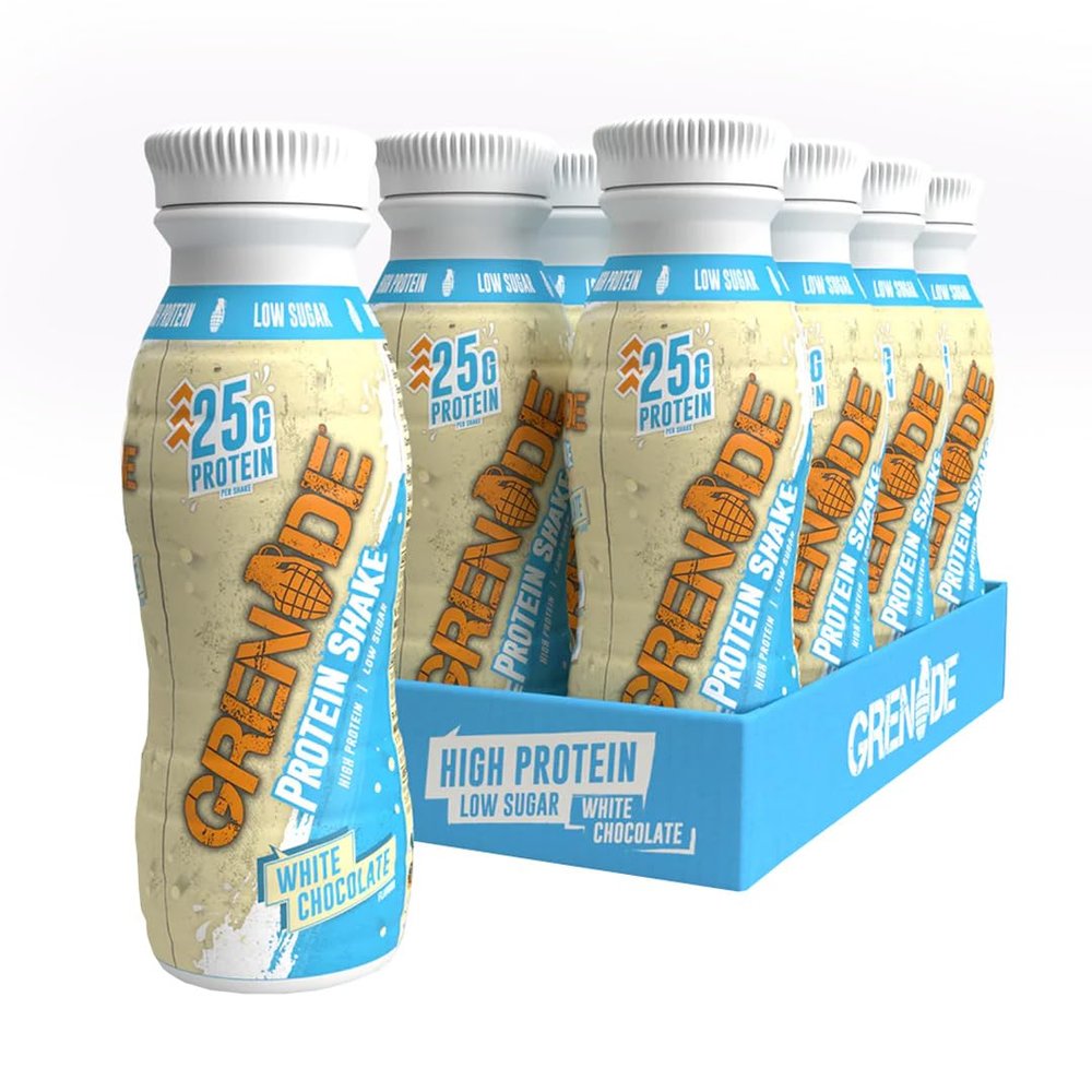 DhaGrenade Killa Shake White Chocolate 8x330ml MAS