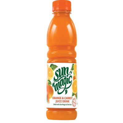 DhaSun Magic Orange & Carrot Juice 12x500ml MAS