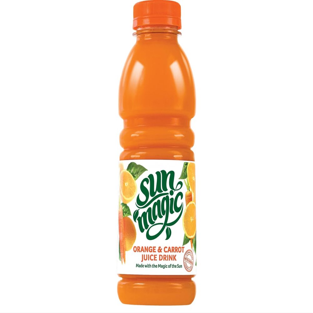 DhaSun Magic Orange & Carrot Juice 12x500ml MAS