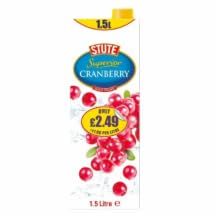 DhaStute Cranberry Juice 8x1.5ltr MAS