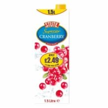 DhaStute Cranberry Juice 8x1.5ltr MAS