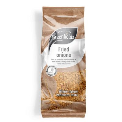 DhaGreenfields Crispy Fried Onions 8x125g MAS