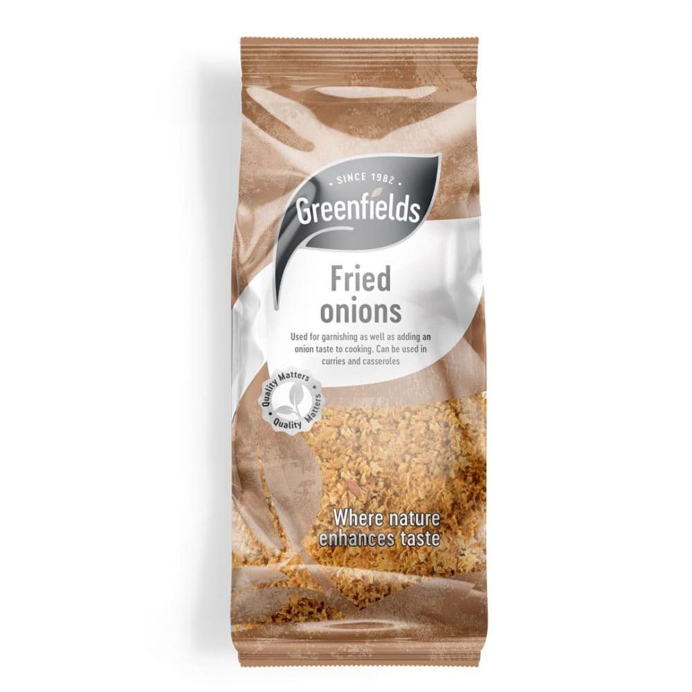 DhaGreenfields Crispy Fried Onions 8x125g MAS