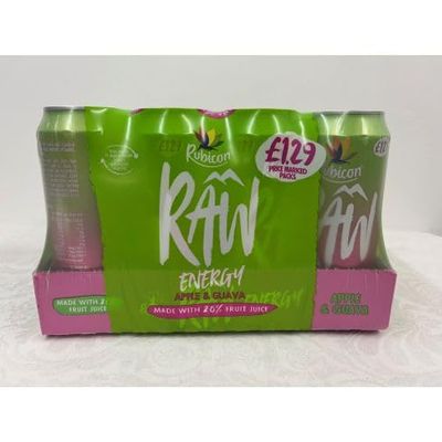DhaRub Raw Nrg App & Guava 12x500ml MAS