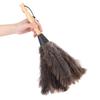 34cm Ostrich Feather Duster Reusable Handheld Duster Soft Feathers Ostrich Cleaning Supplies Removal Anti static Cleaning Tool with Wooden Handle for Cars Blinds Furniture view 4