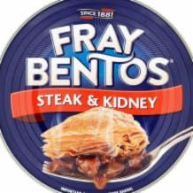 DhaFray Bentos Steak and Kidney Pie 6x425g MAS