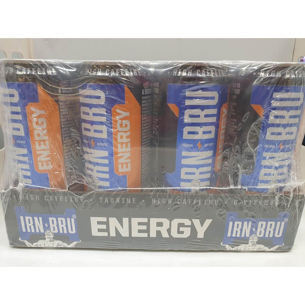 DhaIrn Bru Energy Can 12x330ml MAS