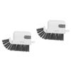 FRCOLOR 2pcs Window Groove Cleaning Tool Scrubbing Brush Heavy Duty Crevice Cleaning Brush for Spaces Window Cleaner Tool Household view 1