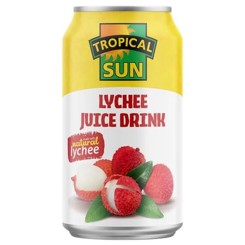 DhaTropical Sun Lychee Juice 12x330ml MAS