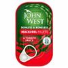 DhaJohn West Mackerel Fillets in Tomato Sauce 10x125g MAS view 1