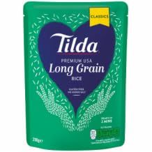 DhaTilda Steamed Long Grain Rice 6x250g MAS