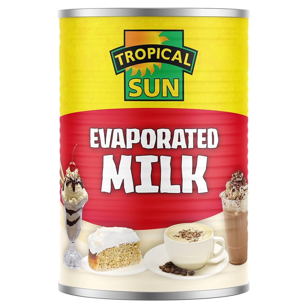 DhaTropical Sun Evaporated Milk 12x410g MAS