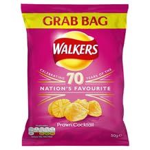 DhaWalkers Prawn Cocktail Grab Bag 32x45g C MAS
