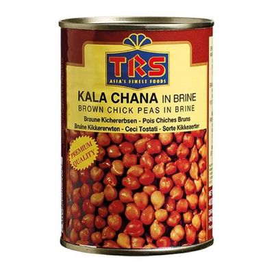 DhaTrs Canned Boiled Kala Chana 12x400g MAS