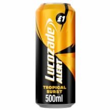 DhaLucozade Alert Tropical Burst 12x500ml MAS