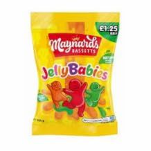 DhaMaynards Bassetts Jelly Babies 12x130g MAS