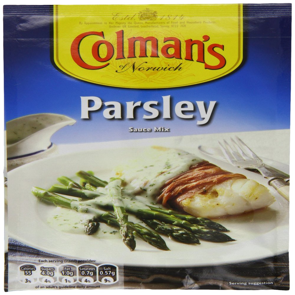 DhaColmans Parsley Sauce 10x25g MAS