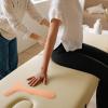 SEWOART Body Massager Gua Sha Tool Manual Scraping Massage Tool Wood Board for Muscle Relief Unique Shaped Scraper for Home Spa view 4