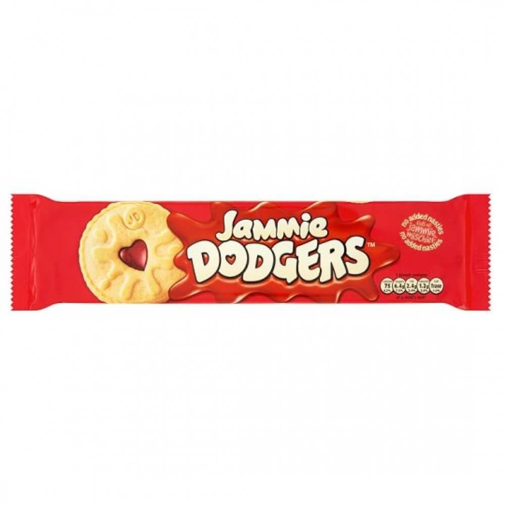 DhaBurtons Jammie Dodgers Raspberry 15x140g MAS