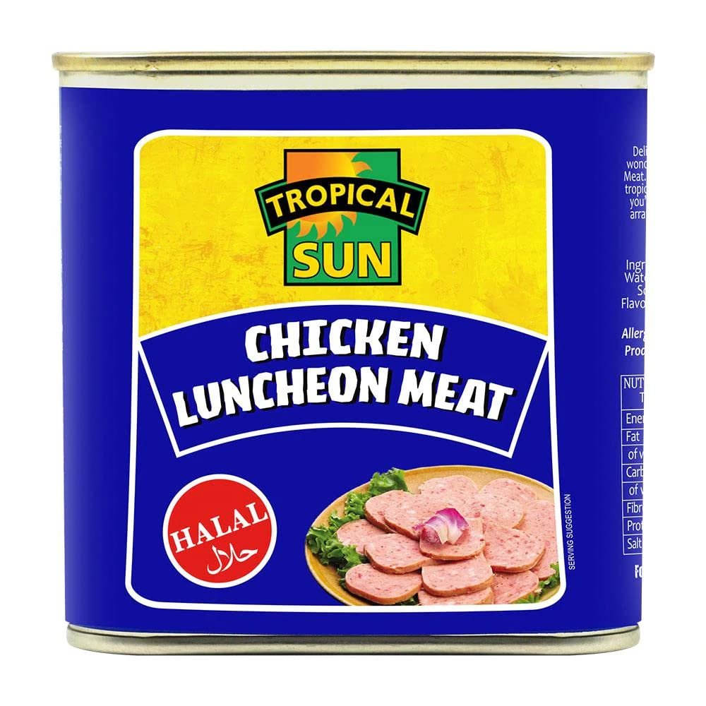 DhaTropical Sun Chicken Luncheon Meat Halal 12x340g MAS