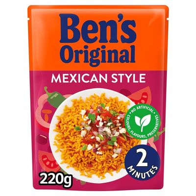 DhaBens Original Mexican Style Rice Rth 6x220g MAS
