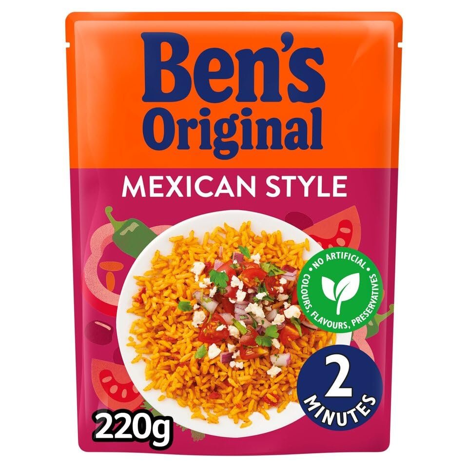 DhaBens Original Mexican Style Rice Rth 6x220g MAS