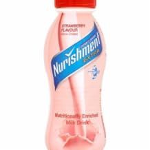 DhaNurishment Strawberry Milk Drink Bottle 6x330ml MAS