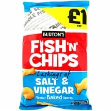 DhaBurtons Fish 'n' Chips 10x125g MAS