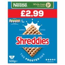 DhaNestle Frosted Shreddies 6x500g MAS