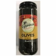 DhaCypressa Black Olives Jar 6x340g MAS