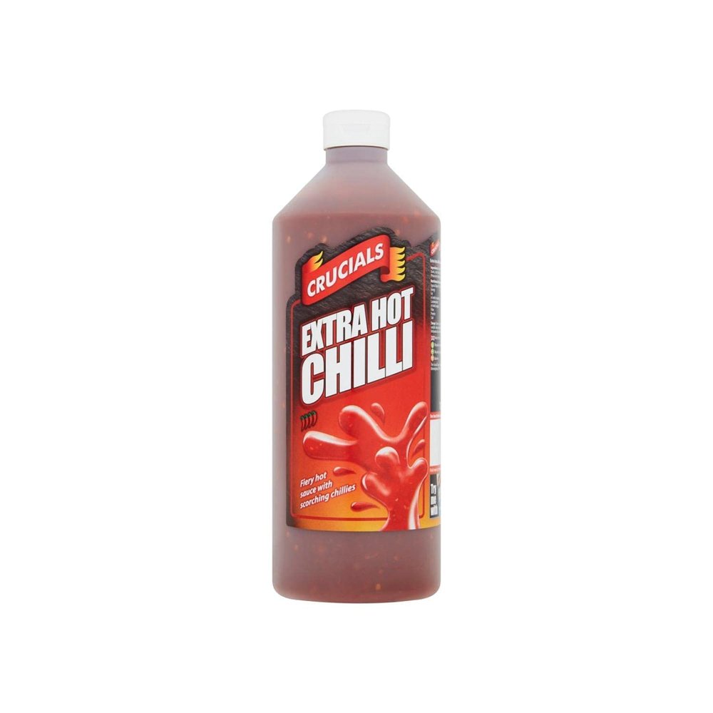 DhaCrucials Extra Hot Chilli Sauce 1x1ltr MAS