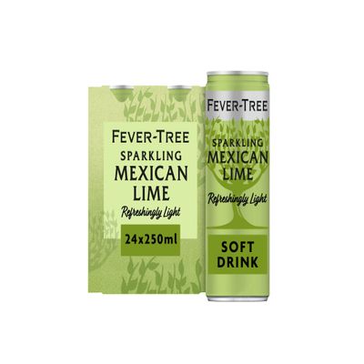 DhaFever Tree Sparkling Mexican Lime Soda 12x250ml MAS