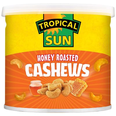 DhaTropical Sun Honey Roasted Cashews 6x140g MAS