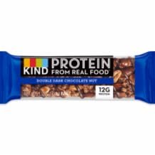 DhaKind Double Dark Chocolate Nut Protein Bars 12x50g(6) MAS
